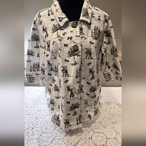 Liz & Me 1X Two button Jacket